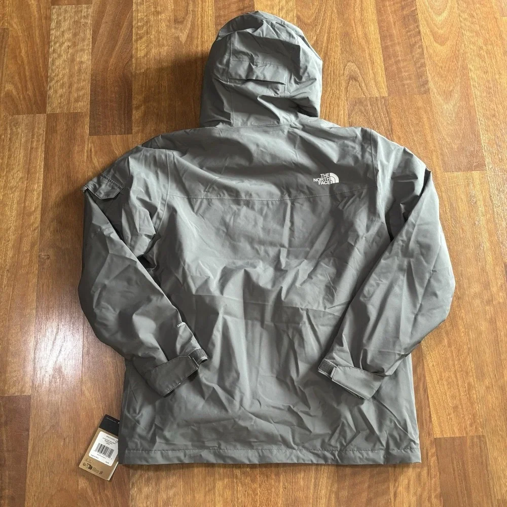 NWT The North Face Jacket Mens Large Gray Toro Peak Triclimate DryVent 3-in-1